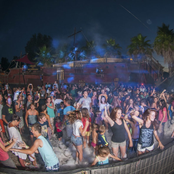 Camping Californie Plage - Les activités et animations - Soirée mousse