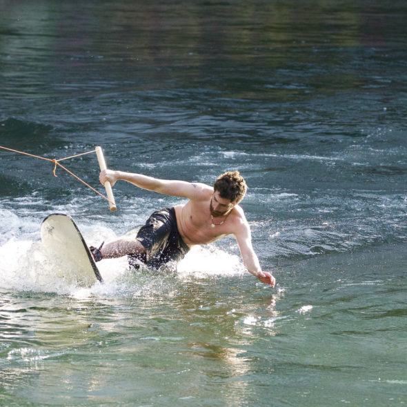Camping Californie Plage - Les activités et animations - Kite surf sur la plage du camping