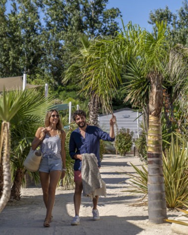 Camping Californie Plage - Le domaine - Camping avec allées végétalisées eco-responsable