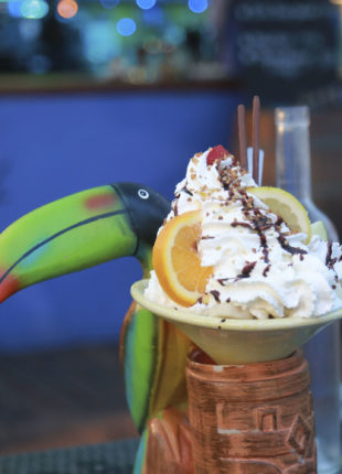 Camping Californie Plage - Catering - Dessert served at “The Beach\" restaurant