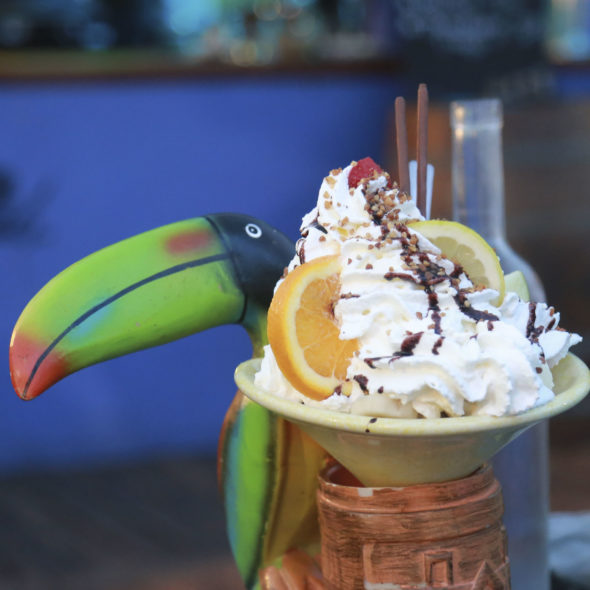 Camping Californie Plage - Catering - Dessert served at “The Beach\" restaurant