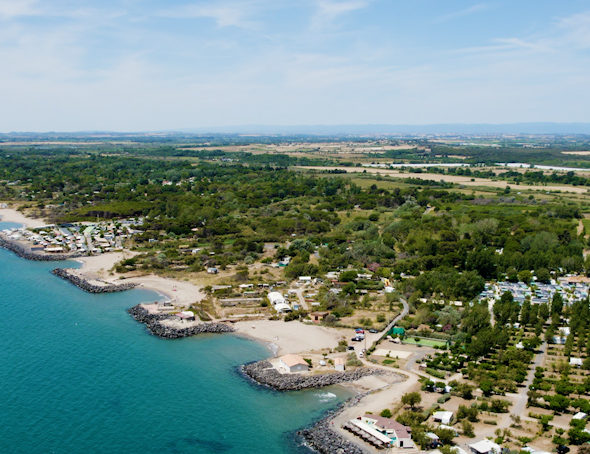 Camping Californie Plage - Vidéo - Vue aérienne des plages des infrastructures