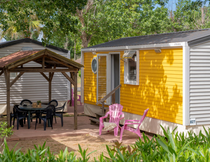 Camping Californie Plage - Hébergements - Mobil-home Cayo Coco 4 personnes - Vue extérieure