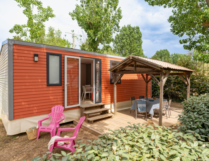 Camping Californie Plage - Hébergements - Mobil-home Curacao Prestige