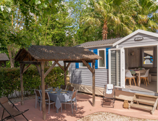 Camping Californie Plage - Accommodation - Maho Prestige mobile home - External view