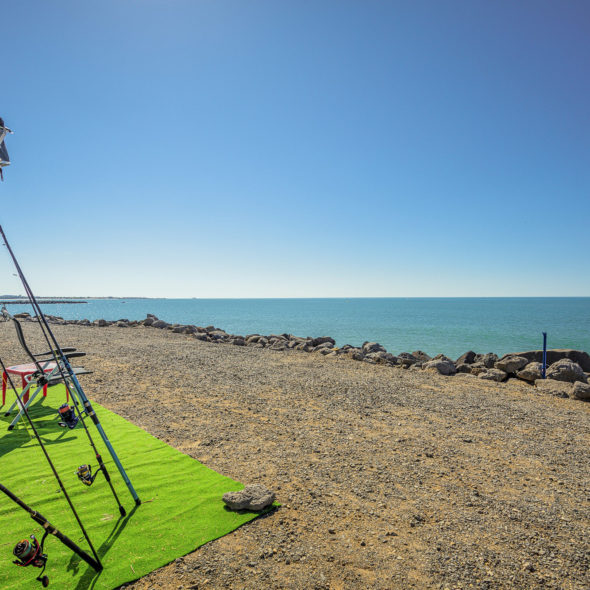 Camping Californie Plage - Hébergements - Emplacement vue mer - Emplacements de 80m² pour tentes en face de la mer