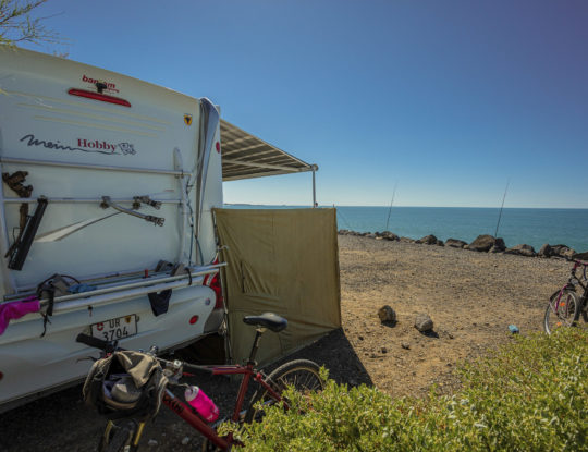 Camping Californie Plage - Hébergements - Emplacement vue mer