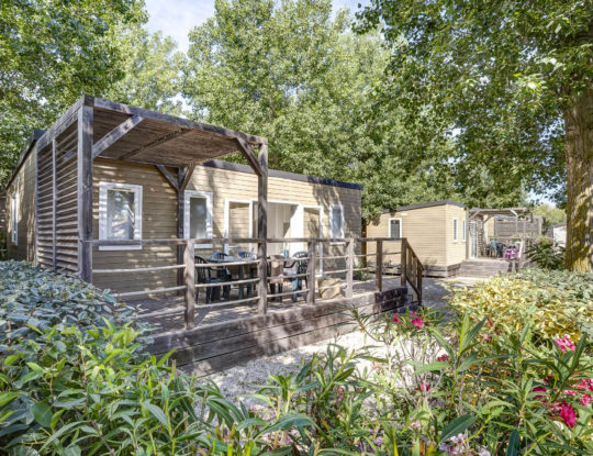 Camping Californie Plage - Hébergements - Mobil-home Moorea Superieur  - Vue extéirieure 