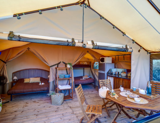 Camping Californie Plage - Hébergements - Lodge Walibou 5 personnes Confort - 