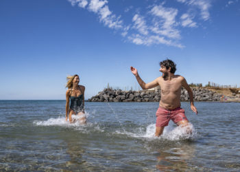Camping Californie Plage - La plage - Plage situé en bord de mer méditerranée