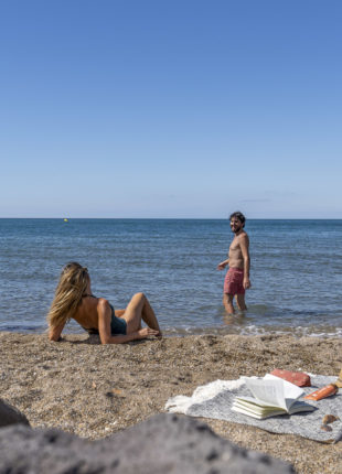 Camping Californie Plage - La plage - Plage accessible par un sentier