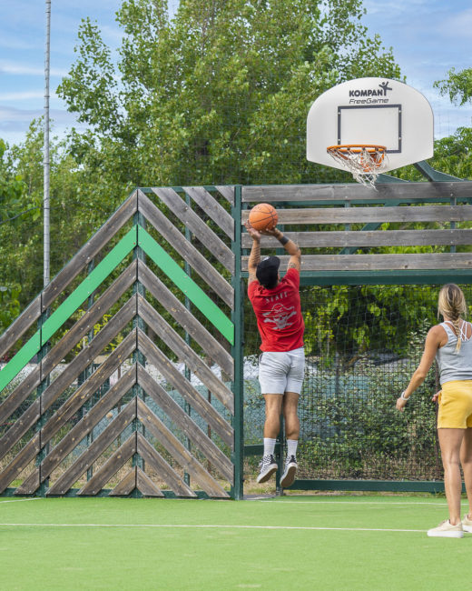 Camping Californie Plage - Galerie photo - Terrain de basket