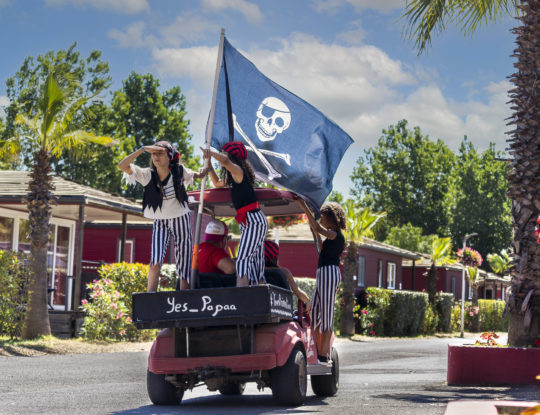 Camping Californie Plage - Galerie photo - Club enfants avec journée piraterie 