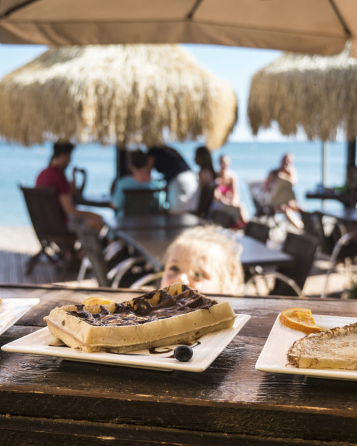 Camping Californie Plage - Galerie photo - Desserts proposés au restaurant \"Le Beach\"
