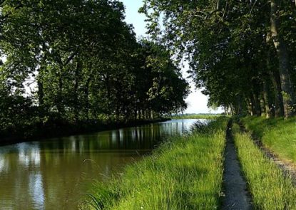 Canal du Midi à Sérignan