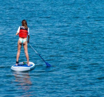 Paddle à Valras-Plage